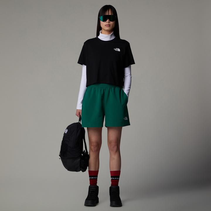 Actual product image North Face Women's Cropped Simple Dome Tee (L)
