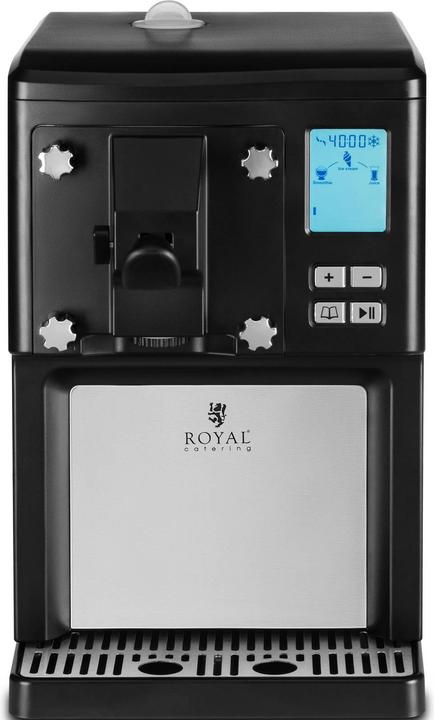 Produktbild Royal Catering Softeismaschine Profi Softeis Maschine Frozen Yogurt Soft Ice 200 W 1,5 l (EU-Stecker)