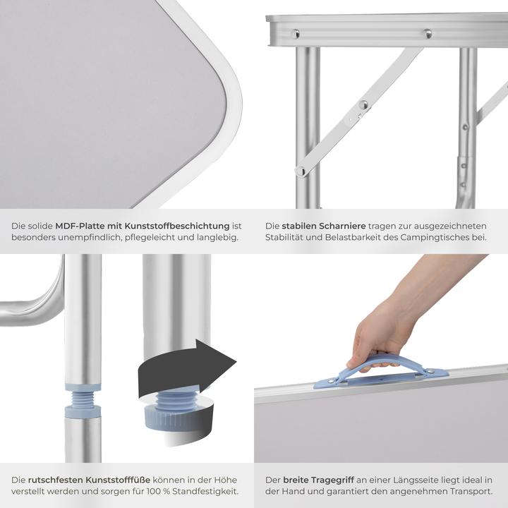 Image du produit tectake Table pliante