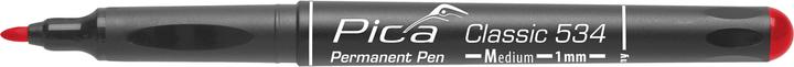 Image du produit Pica Stylo permanent M, 1,0mm rouge (Rouge, 1 mm, 1 x)