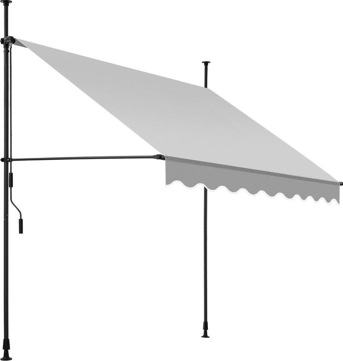 Produktbild tectake Klemmmarkise (2 m)