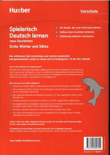 Produktbild Spielerisch Deutsch lernen - neue Geschichten - Erste Wörter und Sätze - Vorschule (Deutsch, Kerstin Zülsdorf, Hueber Verlag GmbH & Co. KG, 2015)