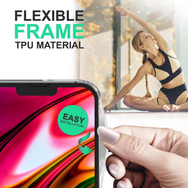 Actual product image Nalia Clear Transparent Hybrid Envelope (Apple iPhone 14 Plus)
