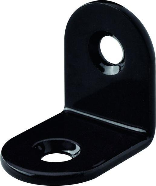 Hettich Stuhlwinkel 20 x 20 x 15 mm, schwarz, 10 (1 pcs.)