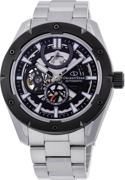 Actual product image Orient Star Avantgarde Skeleton Automatic RE-AV0A01B00B Men's watch (Skeleton watch, Power reserve display, 43 mm)