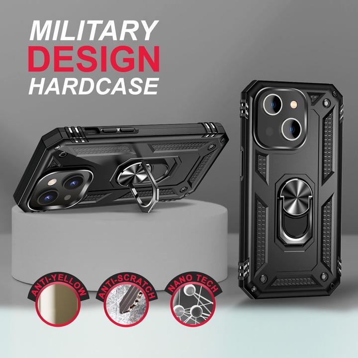 Image du produit Nalia Étui antichoc Military-Style Ring (Apple iPhone 14 Plus)