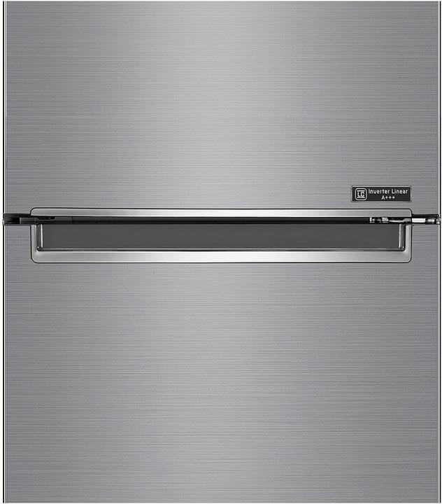 Produktbild LG GBB61PZGFN Front: Steel, Höhe 186 cm (341 l)
