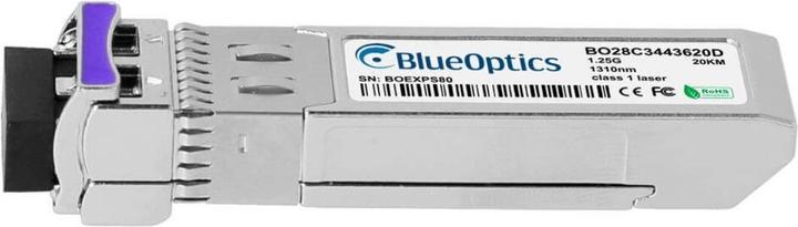 Actual product image BlueOptics Calix 100-02581 compatible cSFP BO28C4334620D