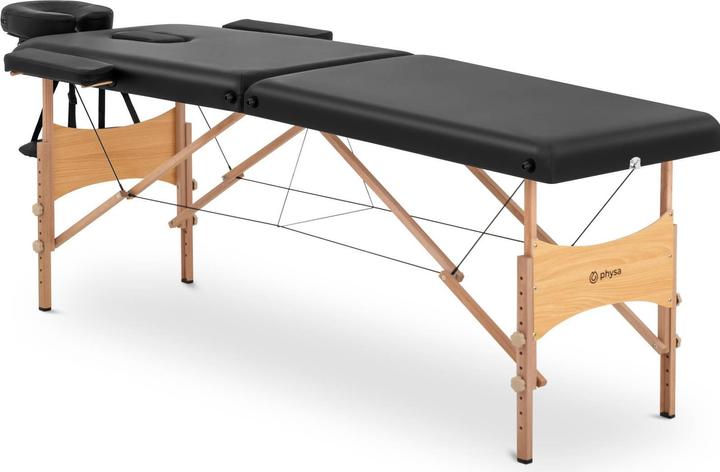 Produktbild Physa Massageliege Massagetisch Massagebank Tashe Klappbar Mobile Holzrahmen 227 kg