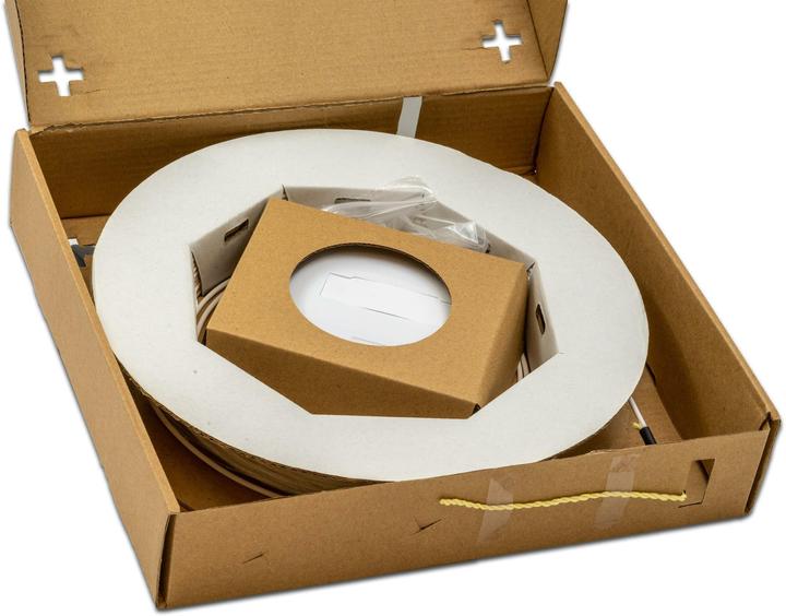 Produktbild Wirewin Lightwin FTTH OTO Box, 4-fasrig, 4x LC/APC Kupplungen, Breakoutkabel 30 - 100 m, G.657A2 (Spleissbox)