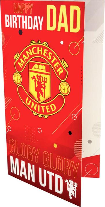 Image du produit Manchester United FC - Carte d'anniversaire DAD (1 pcs)