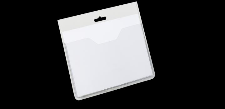Actual product image Durable Name badges with open pocket