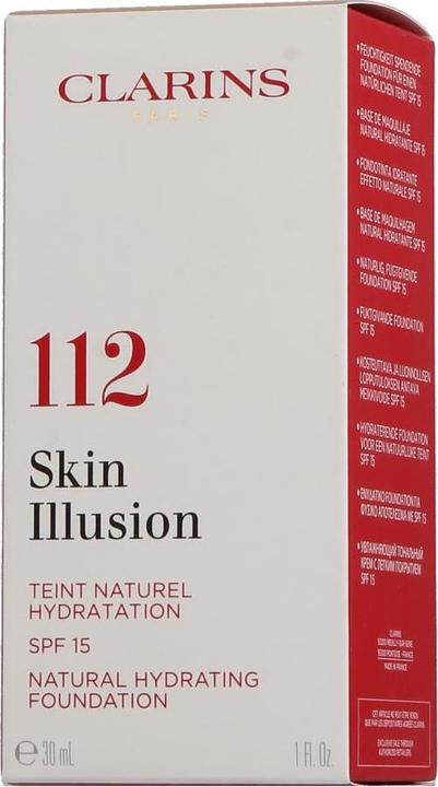 Actual product image Clarins Skin Illusion SPF15 No. 112 - Amber (No. 112 - Amber)