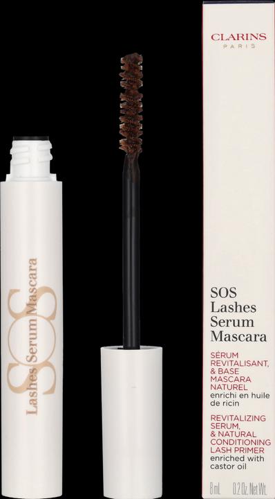 Actual product image Clarins SOS Lashes Serum Mascara (Caramel)