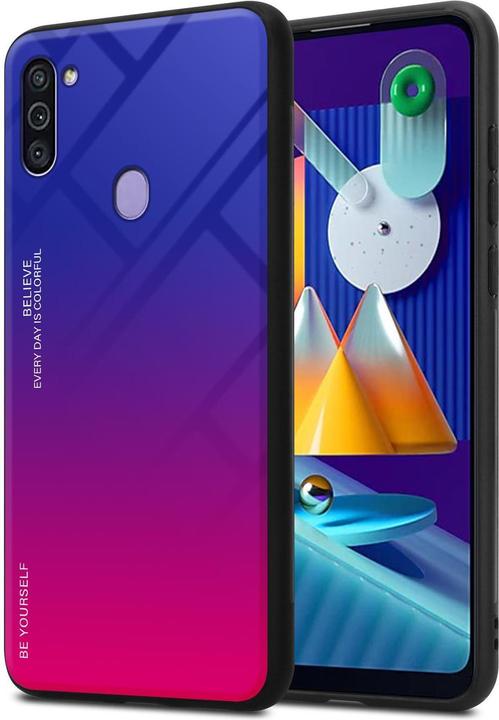 Immagine prodotto Cadorabo Copertura in vetro TPU 2 colori (Samsung Galaxy M11, Samsung Galaxy A11)