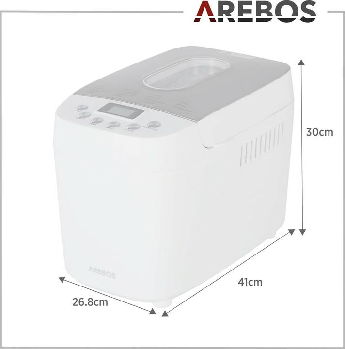Actual product image Arebos Breadmaker