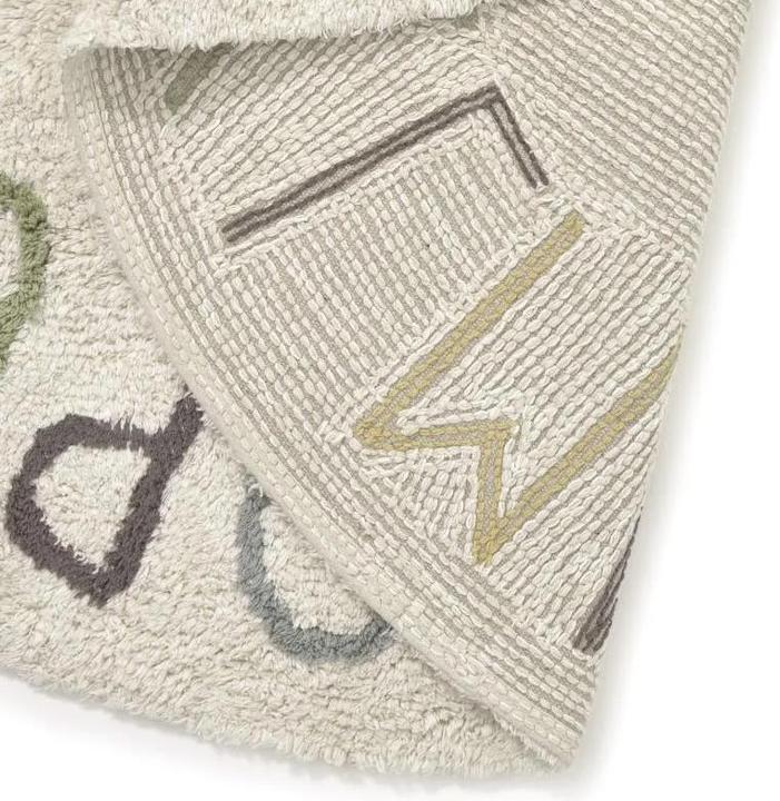 Produktbild Lorena Canals Waschbarer Teppich ABC Color And Letter (Ø 120 cm)
