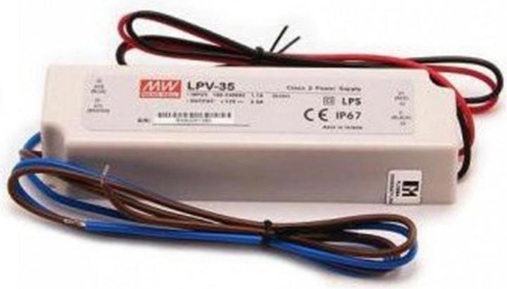 Actual product image MeanWell LED Driver Power Supply LPV-35-24