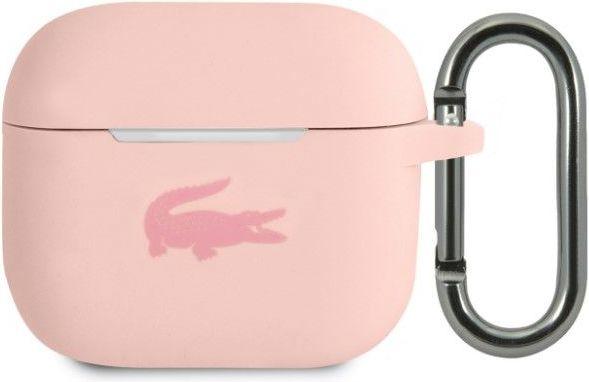 Image du produit Lacoste Airpods 3 Liquid Silicone Glossy Printing Logo Case (Manchon pour casque d'écoute)