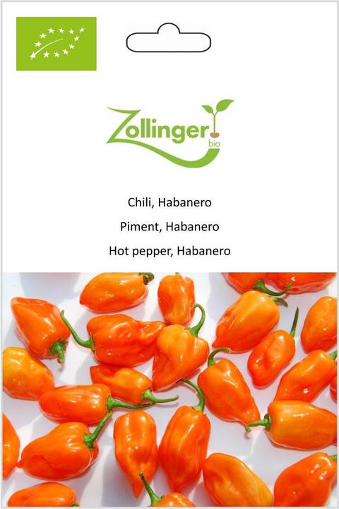 Zollinger Bio Chili, Habanero (Groentezaden)
