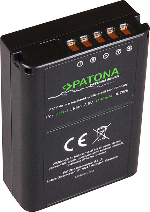 Actual product image Patona Premium Battery Olympus PS-BLN-1 (Camera battery)