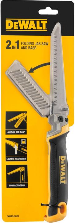 Actual product image DeWalt Folding jigsaw with rasp