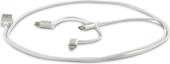 LMP Câble dock/lightning/microB vers USB (1 m, USB 2.0)