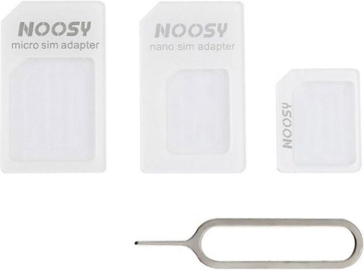 Actual product image Noosy Adapter Nano Micro SIM 3 in1 Set + Key