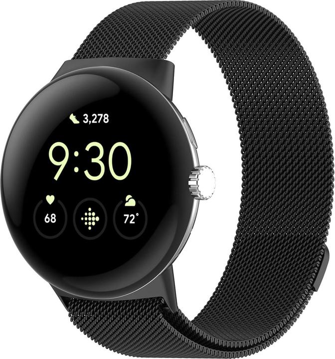 Produktbild Cover-Discount Google Pixel Watch 3 - 45mm - Magnetisches Ersatzarmband Milanese (Edelstahl)