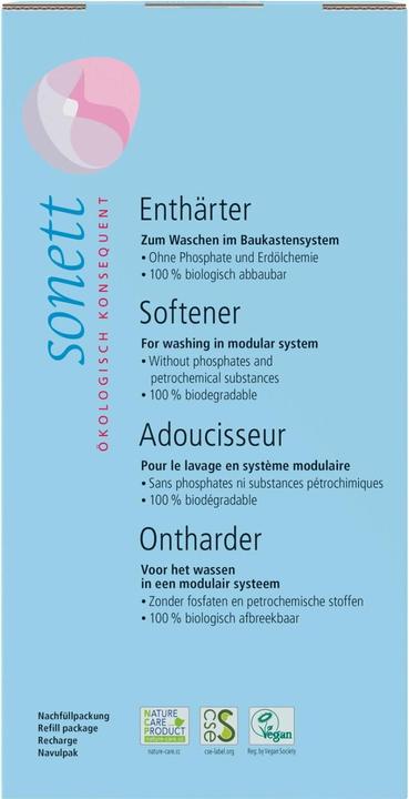 Produktbild Sonett Enthärter (32 Waschgänge, Waschpulver)