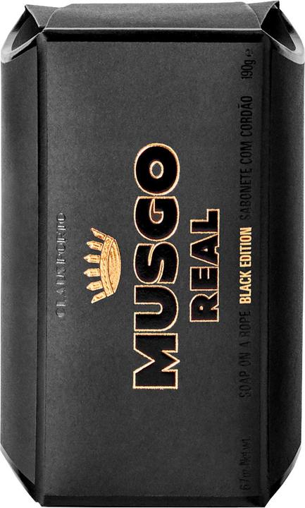 Actual product image Musgo Real Body Soap Black Edition