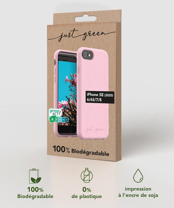 Produktbild Just Green Bio Case (Apple iPhone 6, Apple iPhone 7, Apple iPhone 8, Apple iPhone SE (2nd Gen), Apple iPhone SE (3rd Gen))