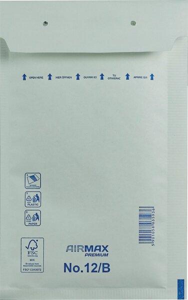Büroring Luftpolsterversandtaschen 12/B, 140 x 225 mm, weiss, 200 Stück (200 x)