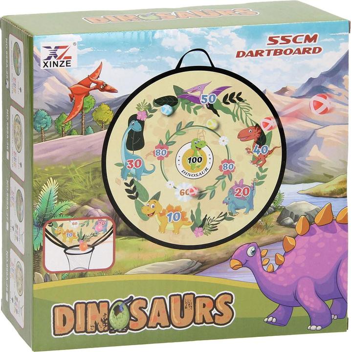 Actual product image Velcro darts set Dino World