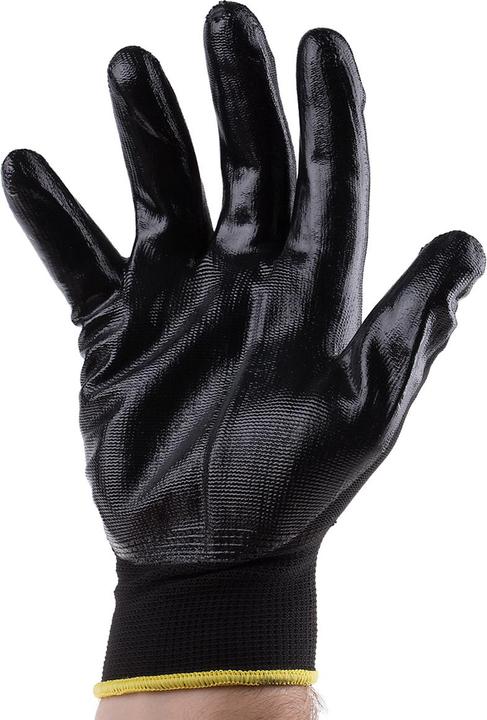 Produktbild Rs Pro Black Nitrile coated polyester glove 10 (10)