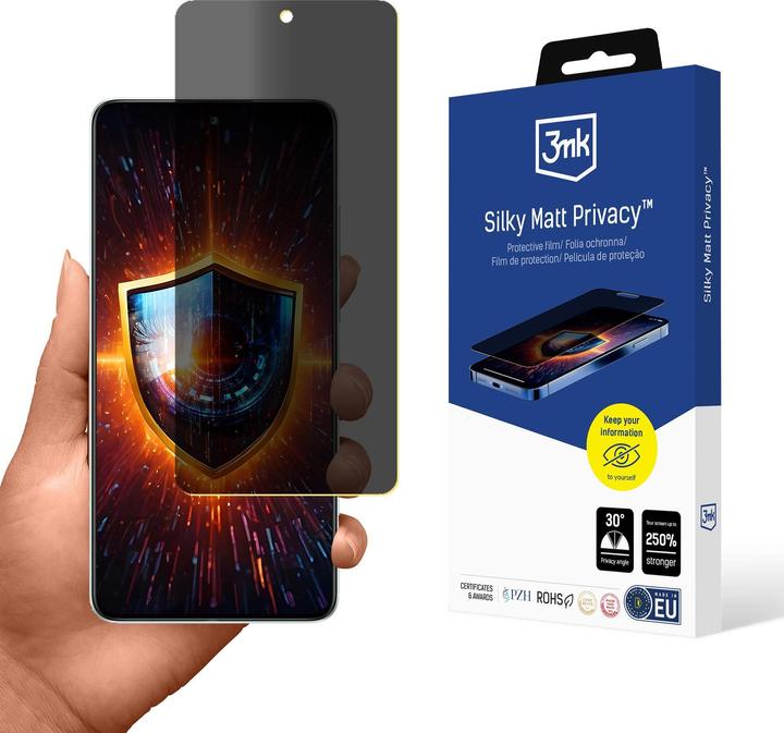 Image du produit 3MK Folia ochronna prywatyzujÄ ca matowa Silky Matt Privacy na OnePlus Nord CE 4 (1 pièce(s), Oneplus Nord CE 4)