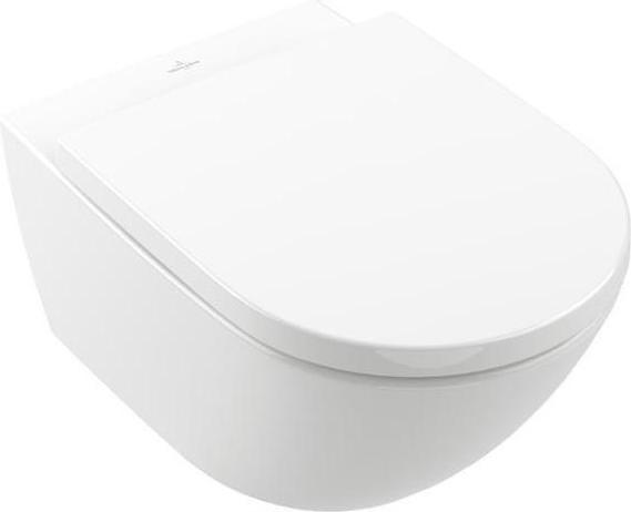 Productafbeelding Villeroy & Boch V&B Combipack SUBWAY 3,0 m WWC diep TwistFlush en WC-zitting wit