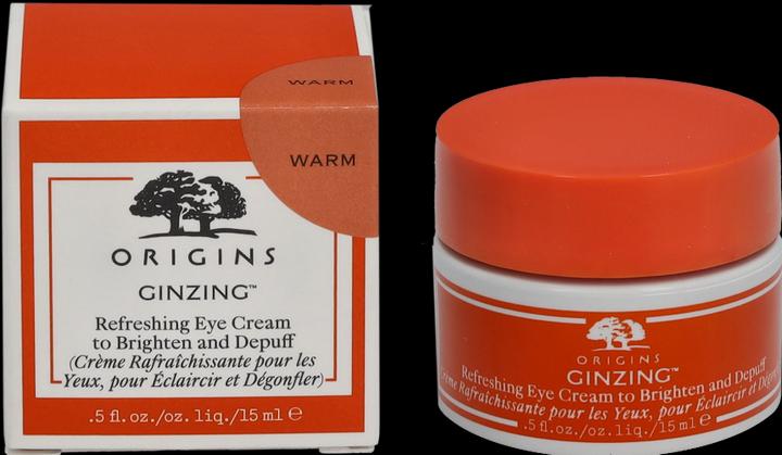 Actual product image Origins GinZing - Refreshing Eye Cream Warm Shade (Crème, 15 ml)