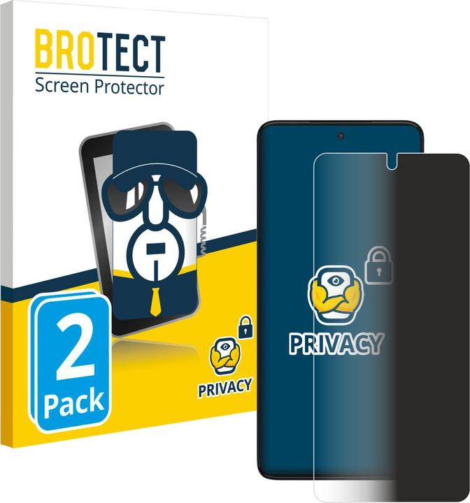 Immagine prodotto BROTECT Pellicola privacy antispia Pellicola di protezione dalla luce blu (2 Pezzo/i, Motorola Edge 30)
