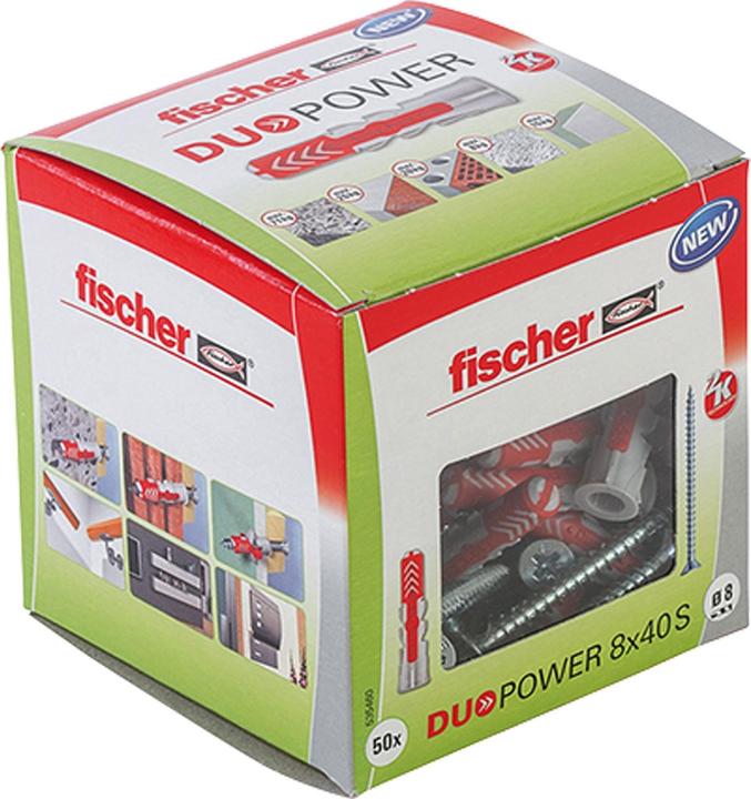 Fischer DuoPower 8x40 S (50 Stk.)