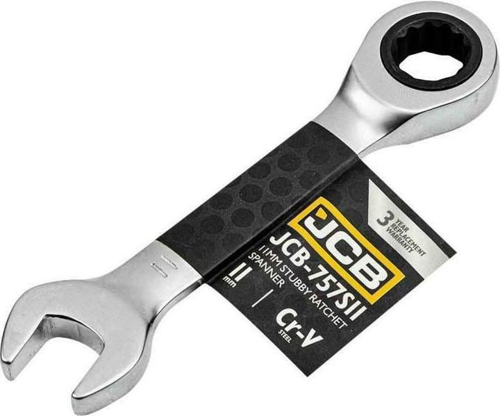 JCB Kurzer Ratschen-Ringschlüssel 11 mm