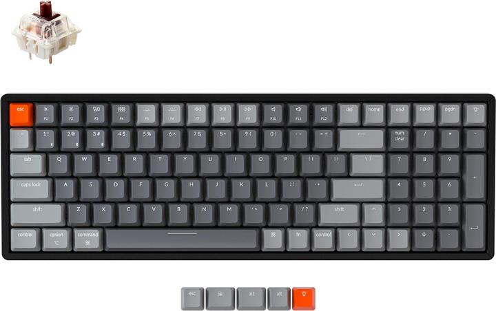 Actual product image Keychron K4 (DE, Wireless, Cable)