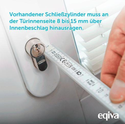 Actual product image Eqiva Door lock drive (Smartphone)