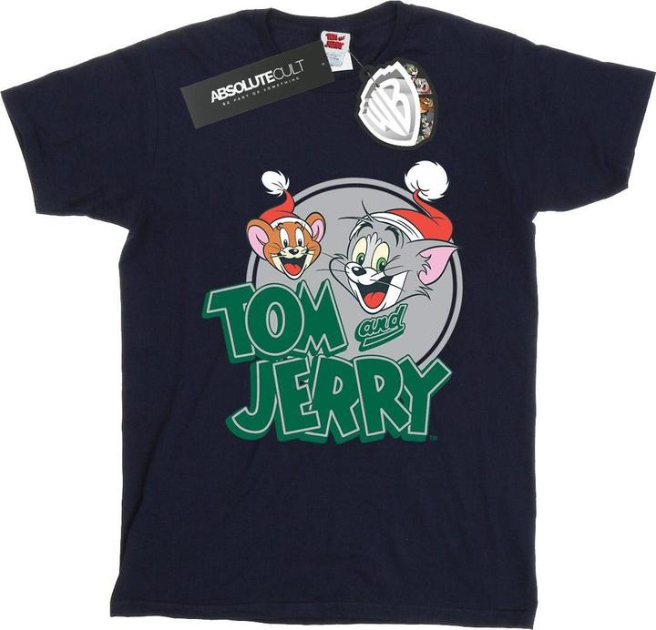 Tom & Jerry Christmas Greetings TShirt (M)