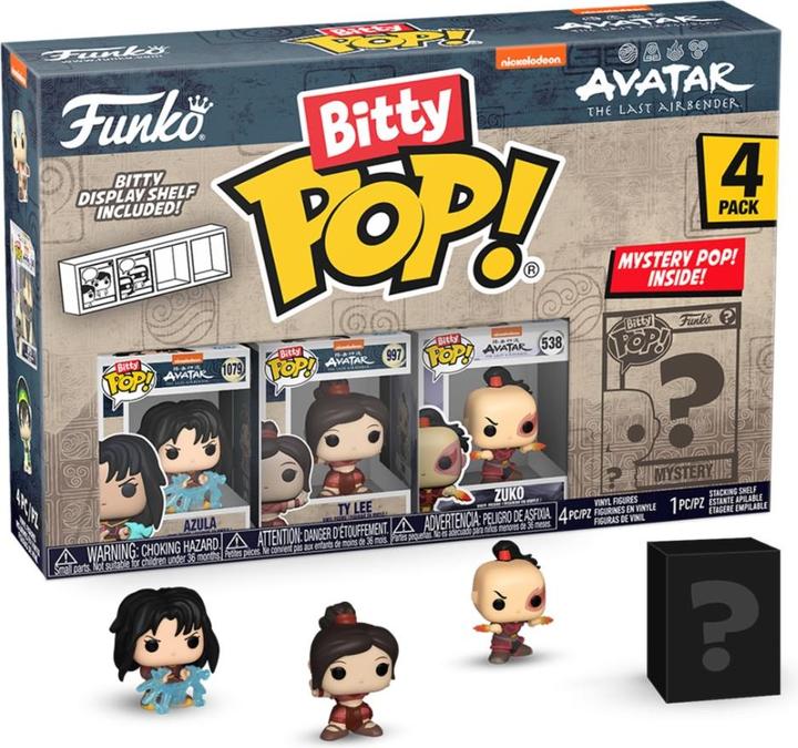 Produktbild Funko Blister 4 figures Bitty POP Avatar The Last Airbender Azula