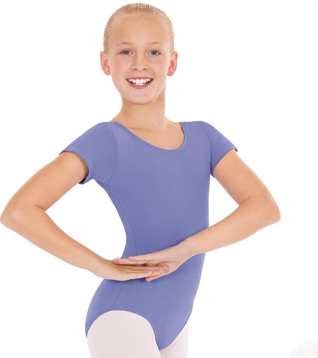 Immagine prodotto Eurotard Body per bambini a maniche corte per la danza classica (M)