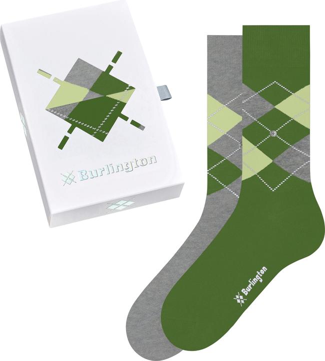 Actual product image Burlington Basic Gift Box Argyle 2-Pack SO (pack of 2, 40 - 46)