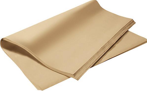 Actual product image kaiserkraft Soda mixed paper as sheets, pack of 285, brown, LxW 1000 x 750 mm, 80 g/m². (285 Piece)