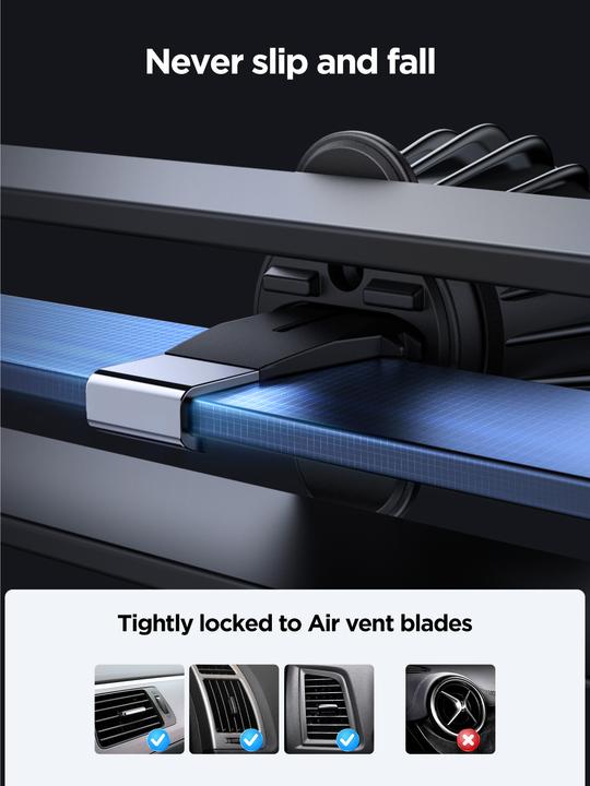 Actual product image Joyroom Magnetic Wireless Car Charger Holder