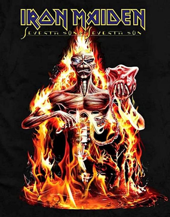 Immagine prodotto Music Brand Seventh Son Maglietta Adulto Unisex (XXL)